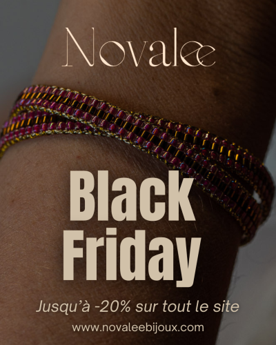 Novalee création de bijoux homme femme enfant situé à Aix en Provence, propose un remise de 20 pour-cent sur tout le site